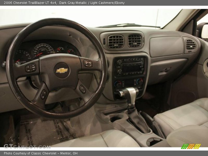 Dark Gray Metallic / Light Cashmere/Ebony 2006 Chevrolet TrailBlazer LT 4x4