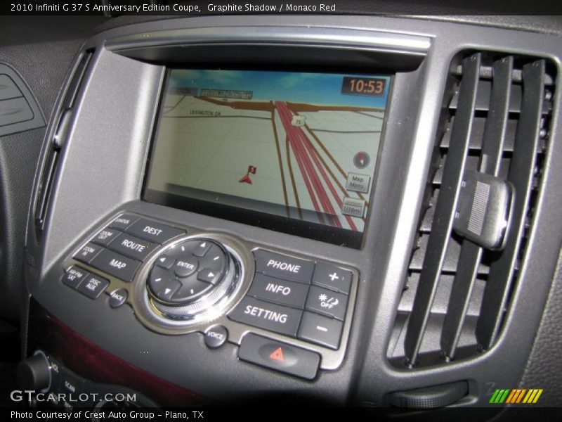 Navigation of 2010 G 37 S Anniversary Edition Coupe