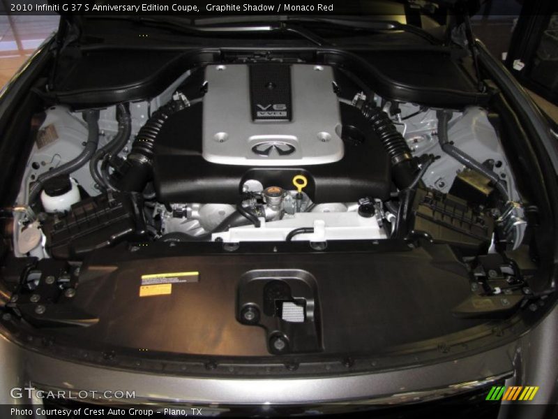  2010 G 37 S Anniversary Edition Coupe Engine - 3.7 Liter DOHC 24-Valve CVTCS V6
