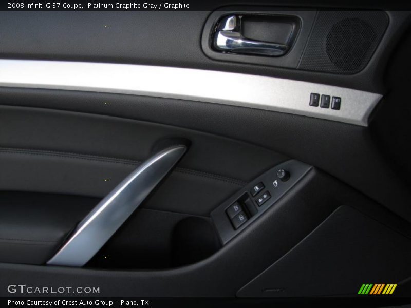 Platinum Graphite Gray / Graphite 2008 Infiniti G 37 Coupe
