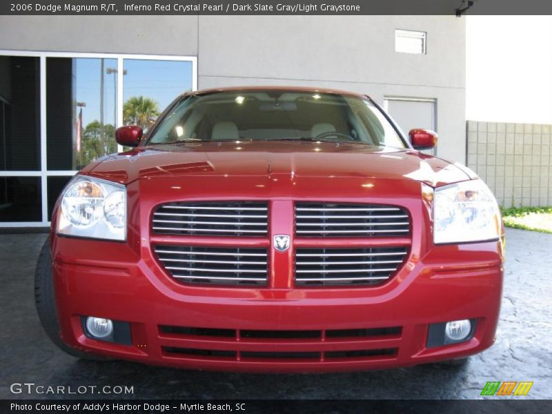 Inferno Red Crystal Pearl / Dark Slate Gray/Light Graystone 2006 Dodge Magnum R/T