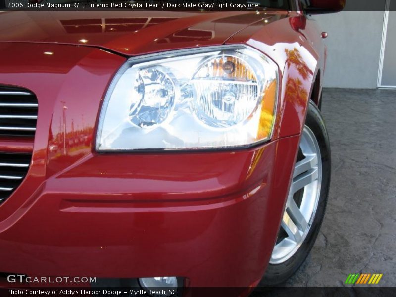 Inferno Red Crystal Pearl / Dark Slate Gray/Light Graystone 2006 Dodge Magnum R/T