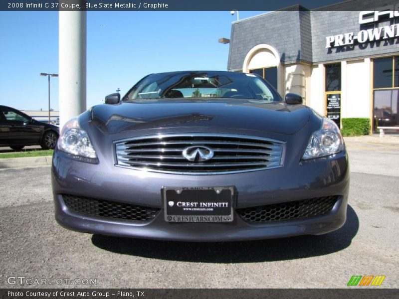 Blue Slate Metallic / Graphite 2008 Infiniti G 37 Coupe