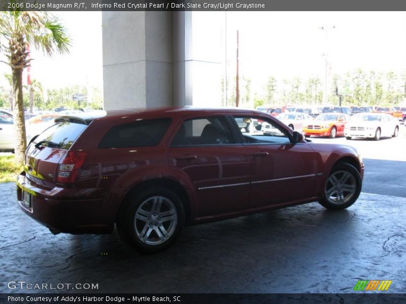 Inferno Red Crystal Pearl / Dark Slate Gray/Light Graystone 2006 Dodge Magnum R/T