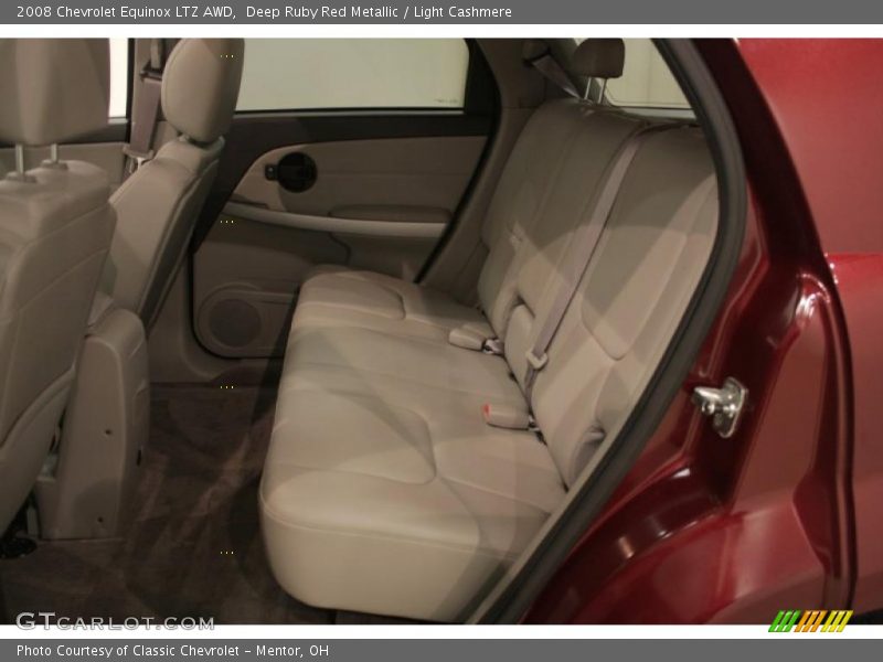 Deep Ruby Red Metallic / Light Cashmere 2008 Chevrolet Equinox LTZ AWD
