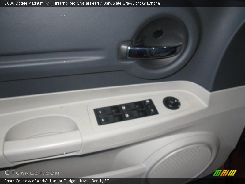 Inferno Red Crystal Pearl / Dark Slate Gray/Light Graystone 2006 Dodge Magnum R/T