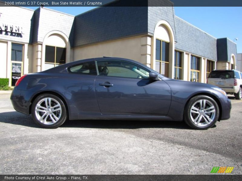 Blue Slate Metallic / Graphite 2008 Infiniti G 37 Coupe