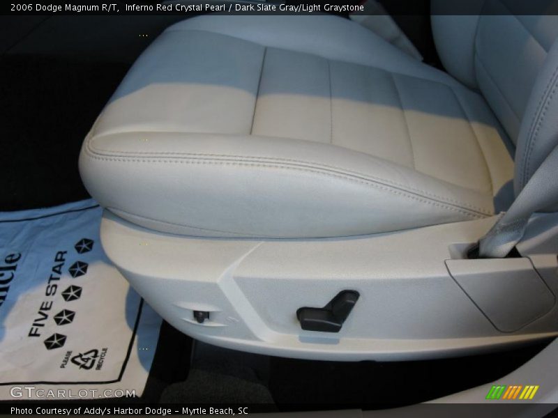 Inferno Red Crystal Pearl / Dark Slate Gray/Light Graystone 2006 Dodge Magnum R/T