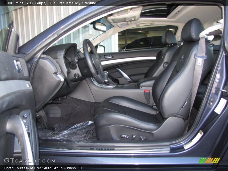 Blue Slate Metallic / Graphite 2008 Infiniti G 37 Coupe