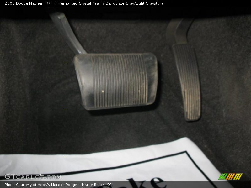 Inferno Red Crystal Pearl / Dark Slate Gray/Light Graystone 2006 Dodge Magnum R/T