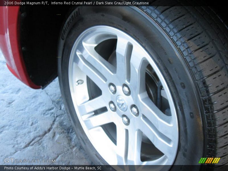 Inferno Red Crystal Pearl / Dark Slate Gray/Light Graystone 2006 Dodge Magnum R/T