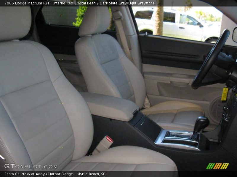 Inferno Red Crystal Pearl / Dark Slate Gray/Light Graystone 2006 Dodge Magnum R/T