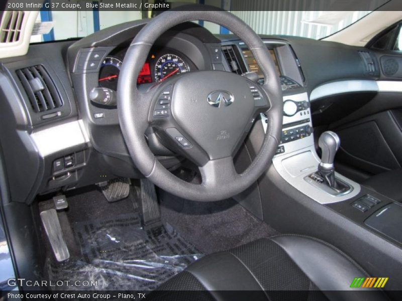 Blue Slate Metallic / Graphite 2008 Infiniti G 37 Coupe