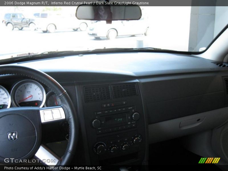 Inferno Red Crystal Pearl / Dark Slate Gray/Light Graystone 2006 Dodge Magnum R/T