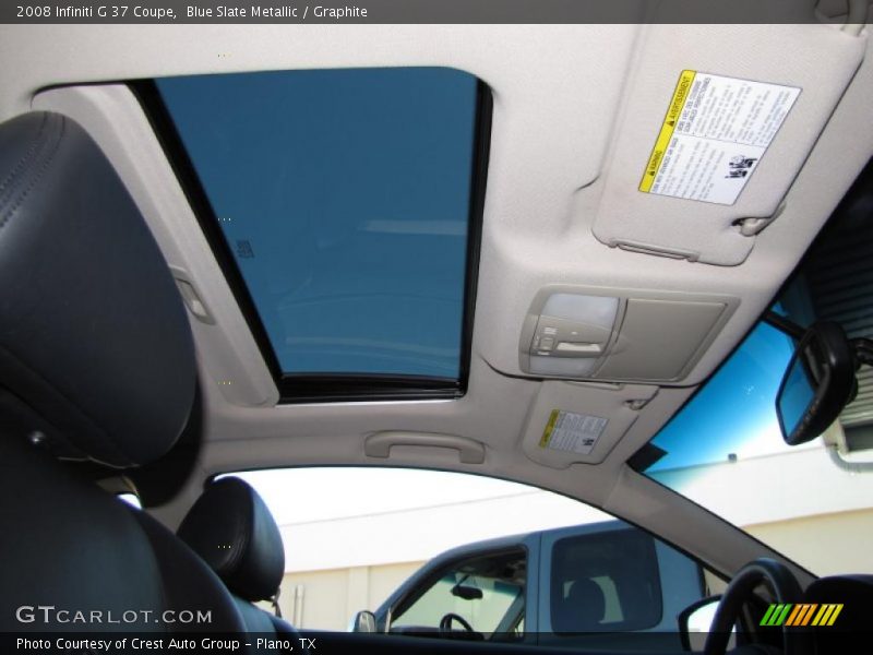 Blue Slate Metallic / Graphite 2008 Infiniti G 37 Coupe