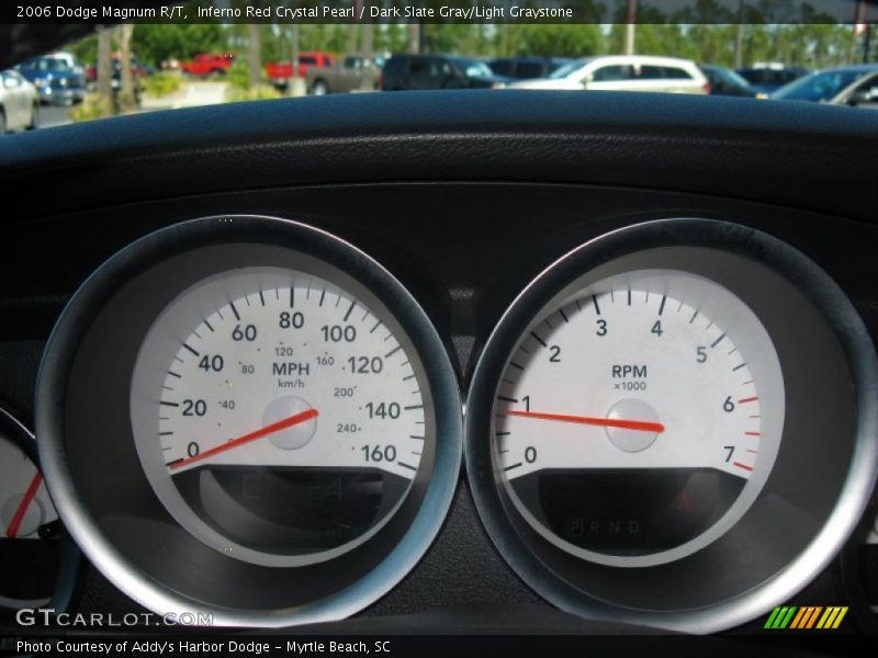 Inferno Red Crystal Pearl / Dark Slate Gray/Light Graystone 2006 Dodge Magnum R/T