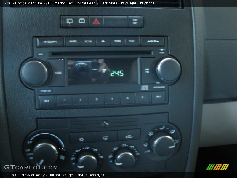 Inferno Red Crystal Pearl / Dark Slate Gray/Light Graystone 2006 Dodge Magnum R/T