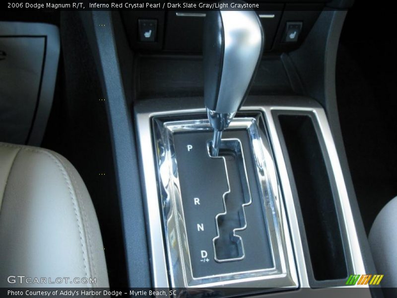 Inferno Red Crystal Pearl / Dark Slate Gray/Light Graystone 2006 Dodge Magnum R/T