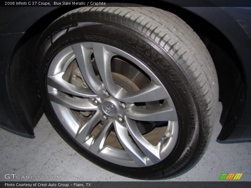 Blue Slate Metallic / Graphite 2008 Infiniti G 37 Coupe
