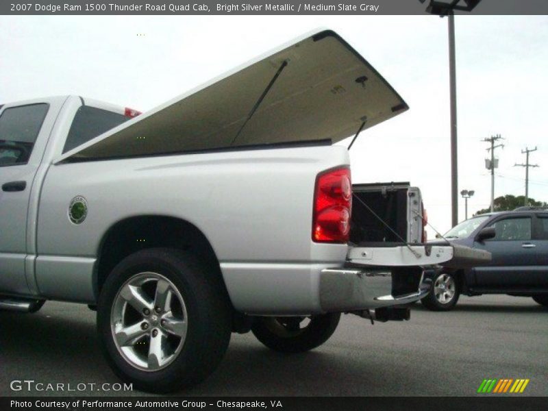 Bright Silver Metallic / Medium Slate Gray 2007 Dodge Ram 1500 Thunder Road Quad Cab