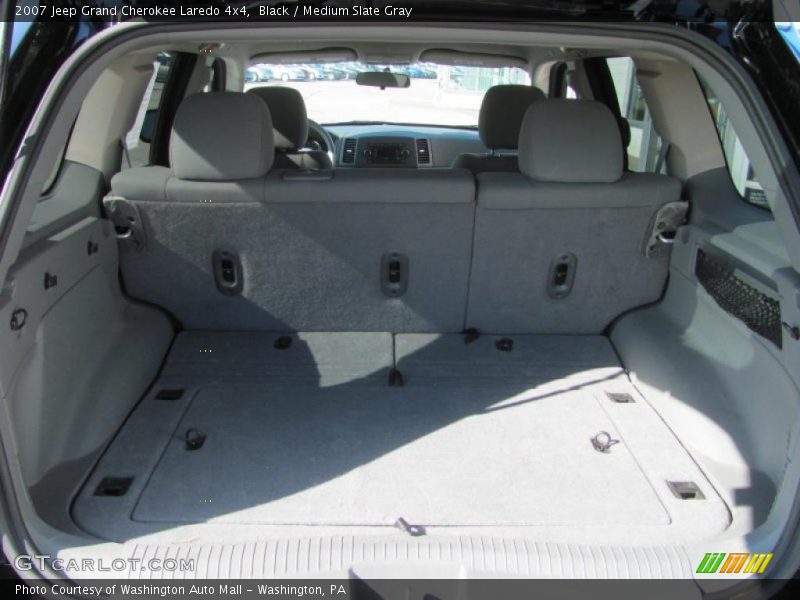 Black / Medium Slate Gray 2007 Jeep Grand Cherokee Laredo 4x4
