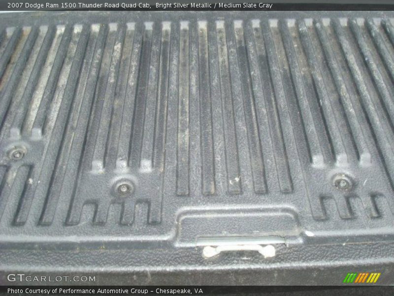 Bright Silver Metallic / Medium Slate Gray 2007 Dodge Ram 1500 Thunder Road Quad Cab