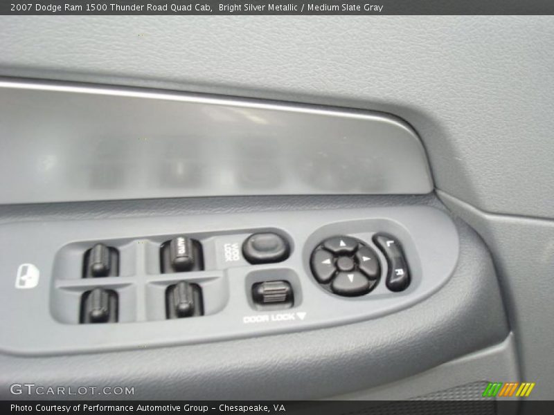Bright Silver Metallic / Medium Slate Gray 2007 Dodge Ram 1500 Thunder Road Quad Cab
