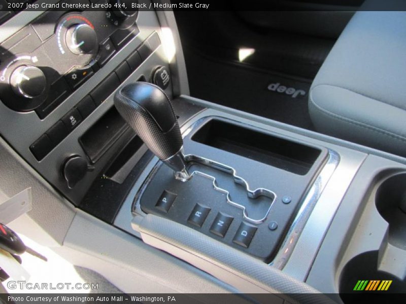 Black / Medium Slate Gray 2007 Jeep Grand Cherokee Laredo 4x4