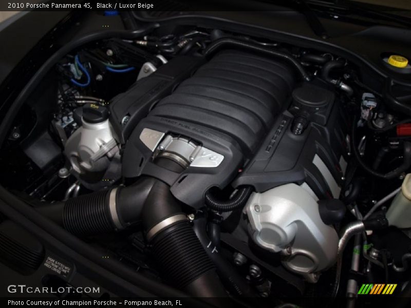 Black / Luxor Beige 2010 Porsche Panamera 4S