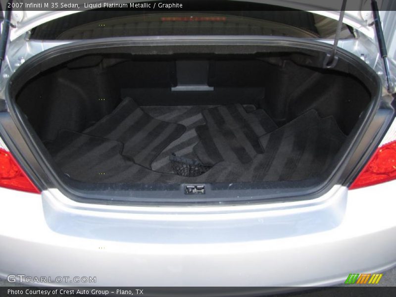 Liquid Platinum Metallic / Graphite 2007 Infiniti M 35 Sedan