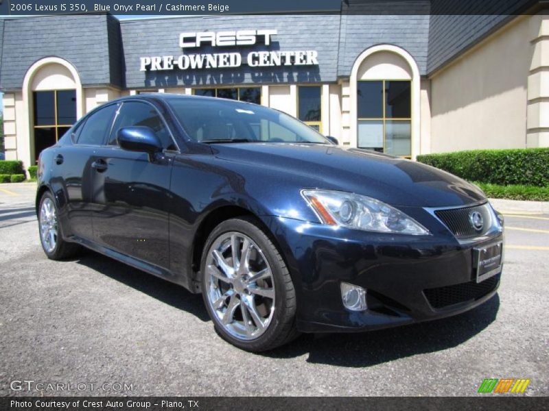 Blue Onyx Pearl / Cashmere Beige 2006 Lexus IS 350
