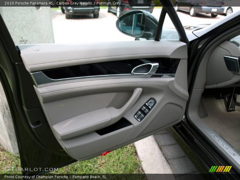 Carbon Grey Metallic / Platinum Grey 2010 Porsche Panamera 4S
