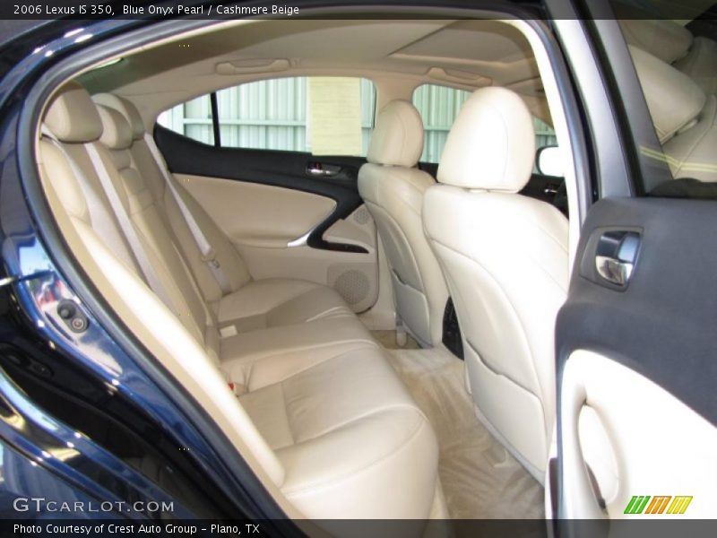 Blue Onyx Pearl / Cashmere Beige 2006 Lexus IS 350