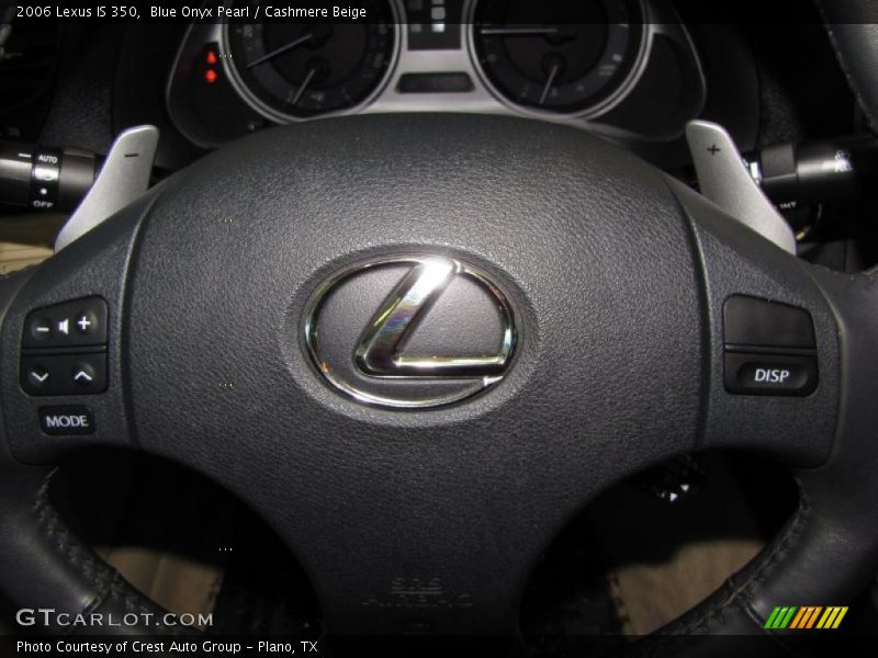 Blue Onyx Pearl / Cashmere Beige 2006 Lexus IS 350