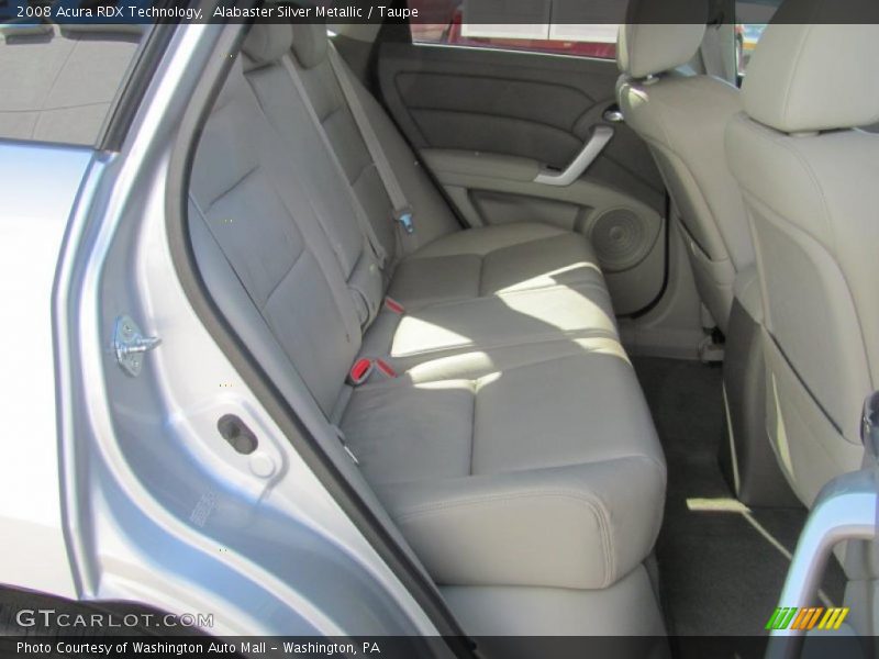 Alabaster Silver Metallic / Taupe 2008 Acura RDX Technology