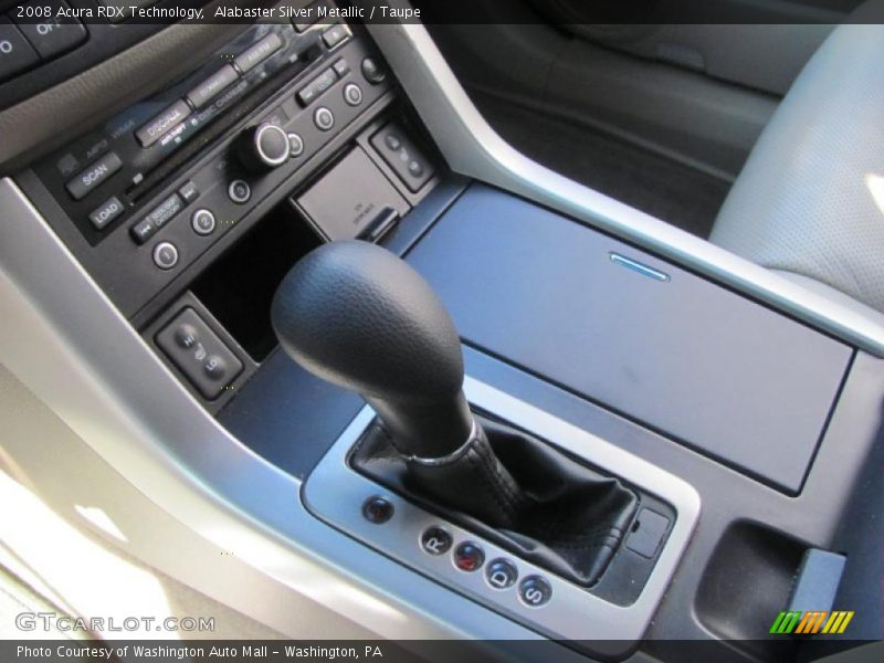 Alabaster Silver Metallic / Taupe 2008 Acura RDX Technology