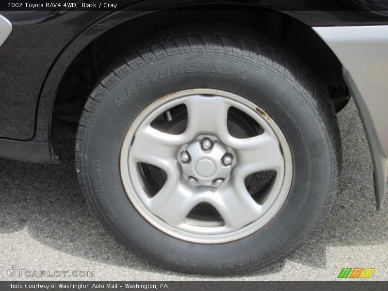 Black / Gray 2002 Toyota RAV4 4WD