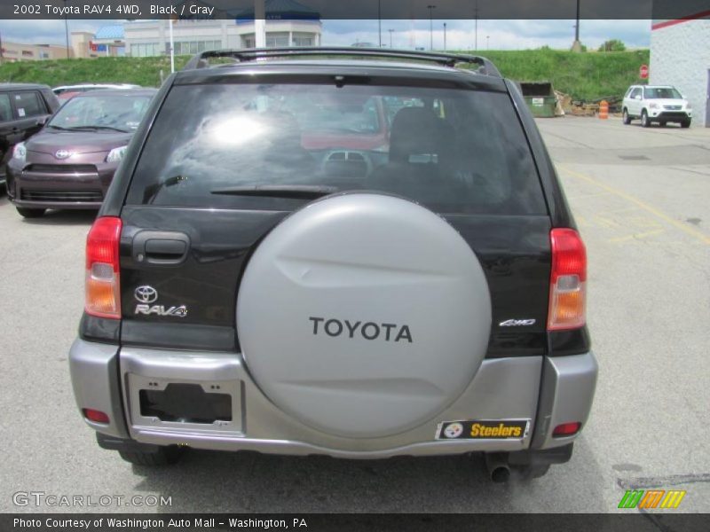 Black / Gray 2002 Toyota RAV4 4WD