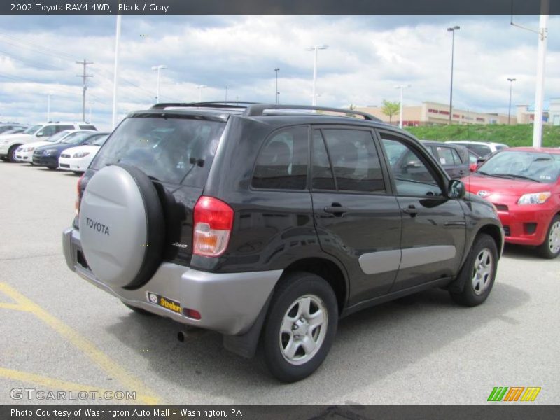 Black / Gray 2002 Toyota RAV4 4WD