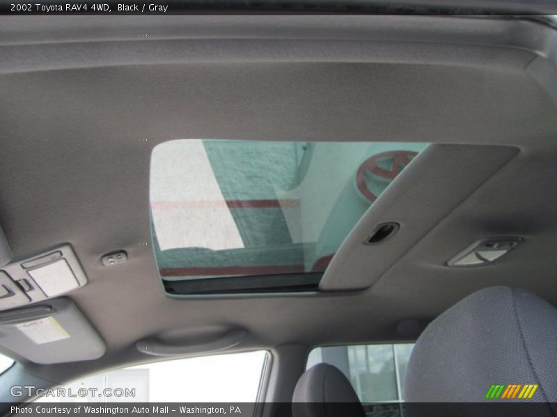 Black / Gray 2002 Toyota RAV4 4WD