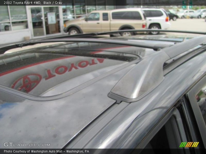 Black / Gray 2002 Toyota RAV4 4WD