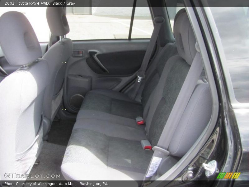 Black / Gray 2002 Toyota RAV4 4WD