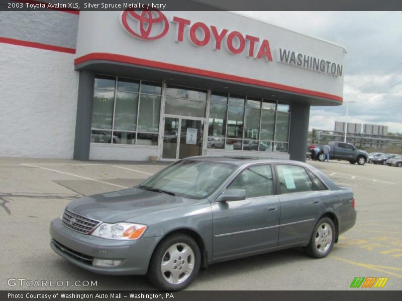 Silver Spruce Metallic / Ivory 2003 Toyota Avalon XLS