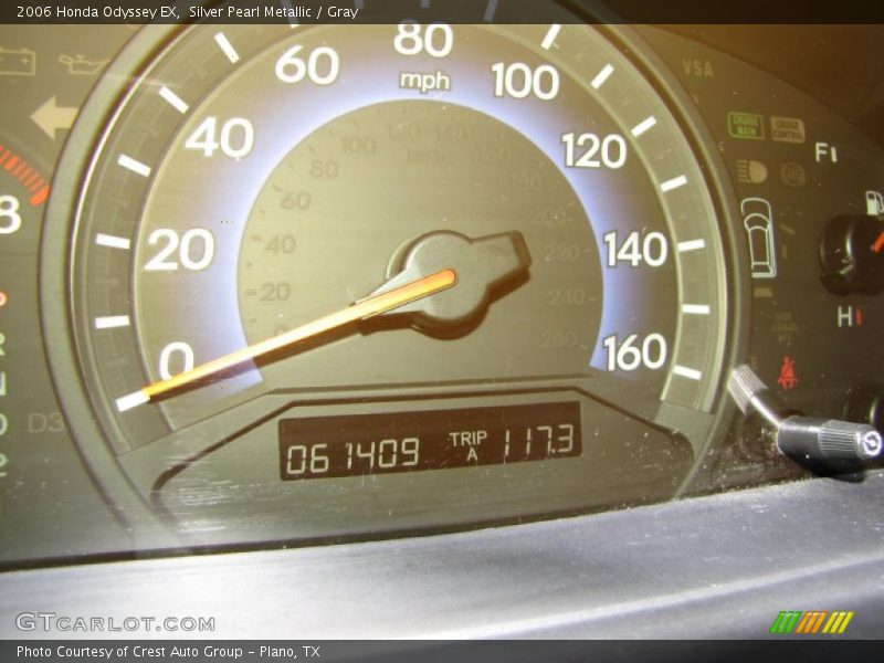 Silver Pearl Metallic / Gray 2006 Honda Odyssey EX