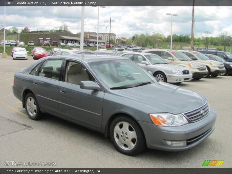 Silver Spruce Metallic / Ivory 2003 Toyota Avalon XLS
