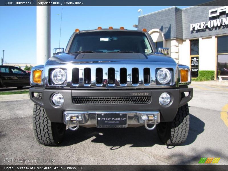 Superior Blue / Ebony Black 2006 Hummer H3