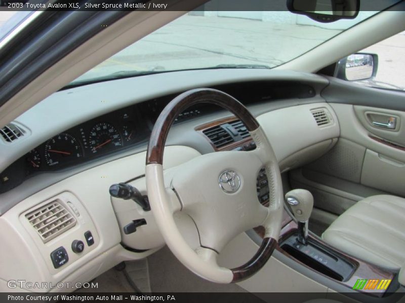 Silver Spruce Metallic / Ivory 2003 Toyota Avalon XLS