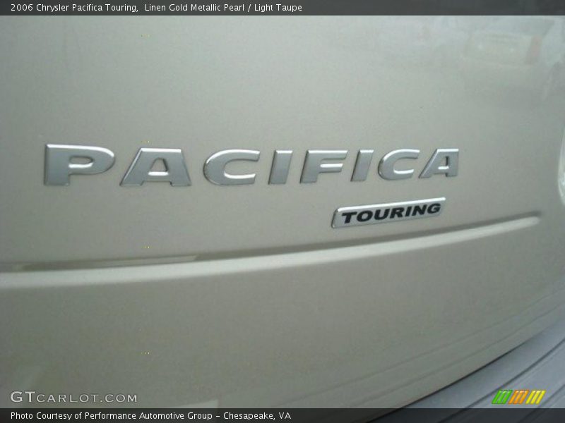 Linen Gold Metallic Pearl / Light Taupe 2006 Chrysler Pacifica Touring