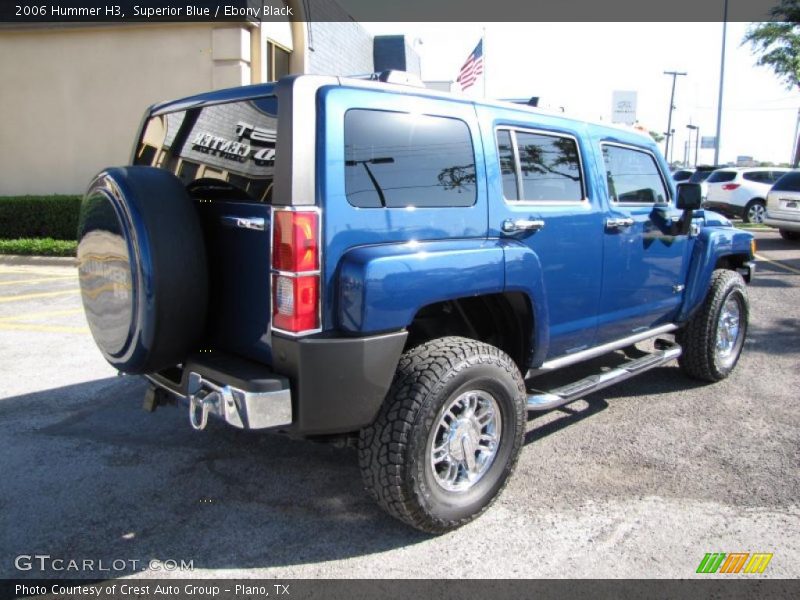 Superior Blue / Ebony Black 2006 Hummer H3