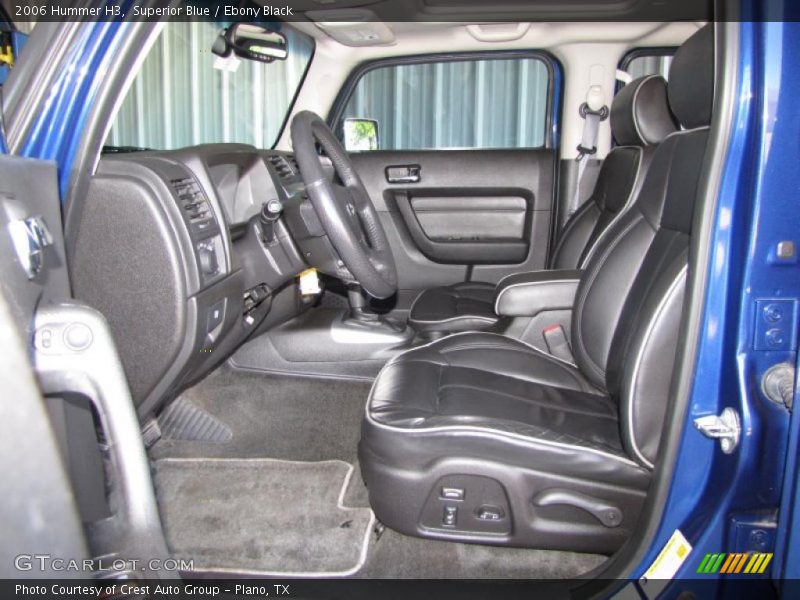 Superior Blue / Ebony Black 2006 Hummer H3